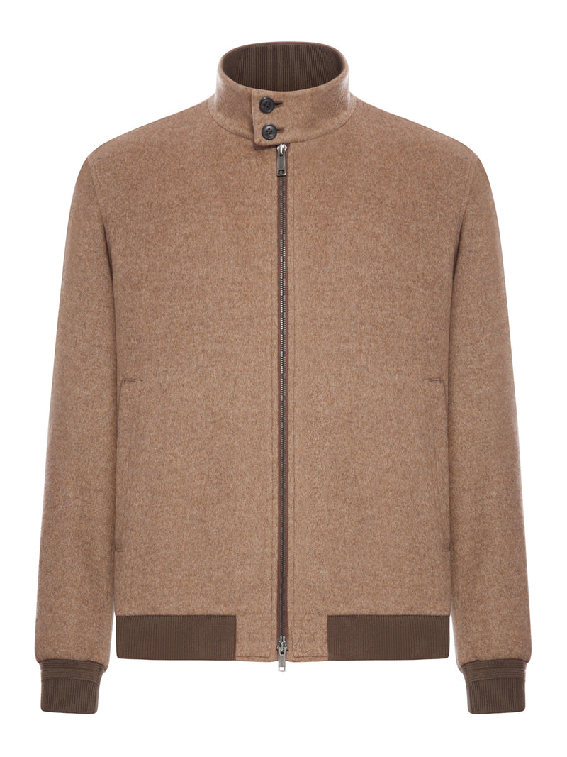 BLOUSON IN OASIS CASHMERE ELEMENTS