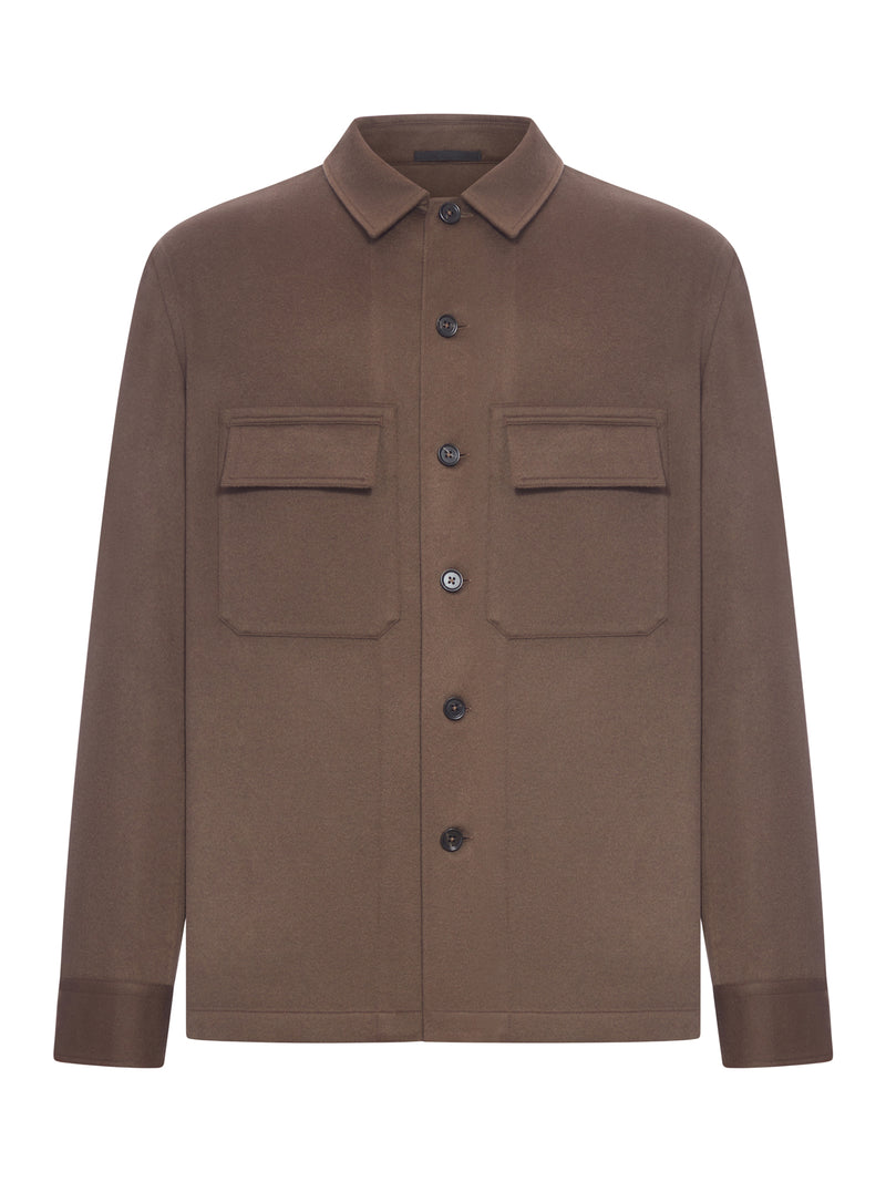CASHMERE OVERSHIRT