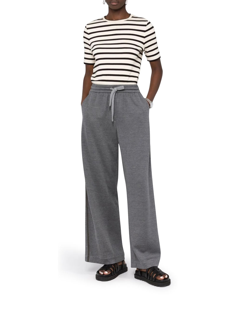 COMFORT JOGGERS IN COTTON AND SILK