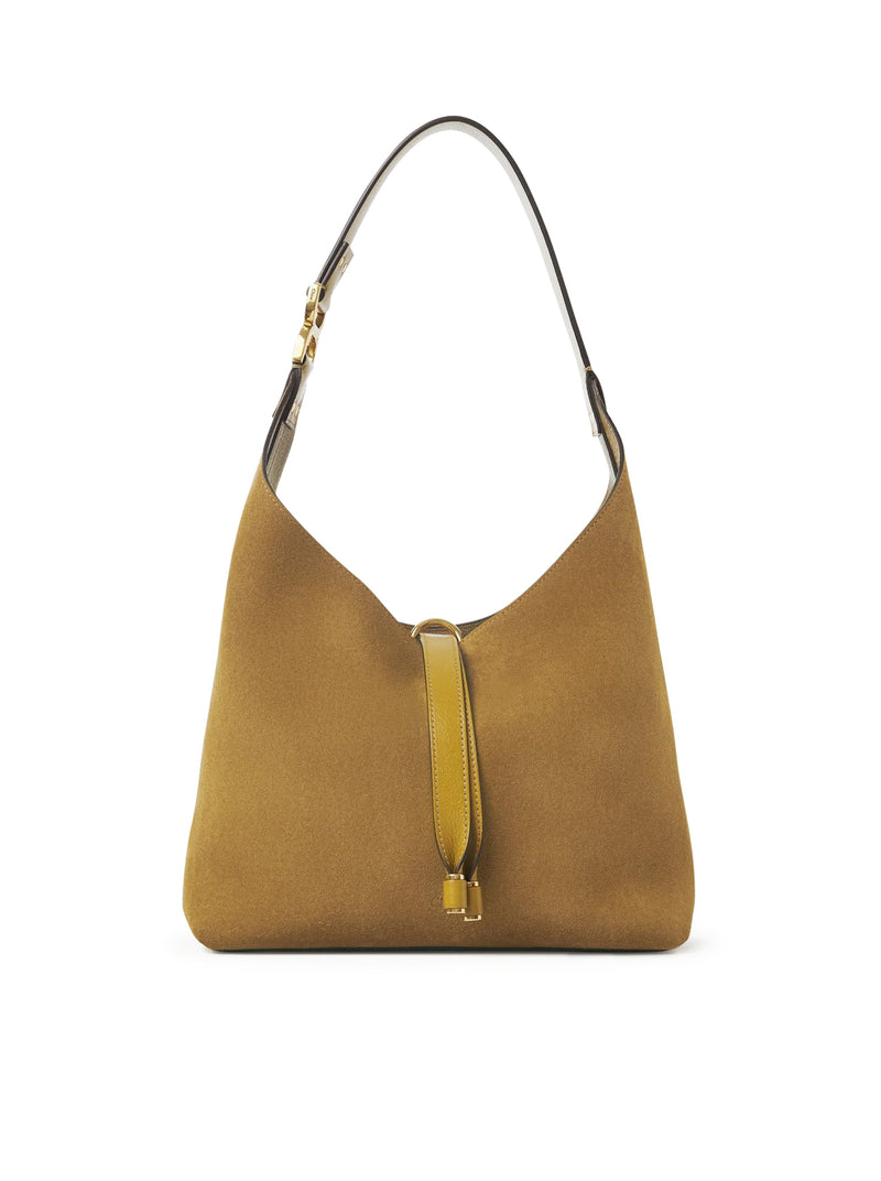 MARCIE SMALL SUEDE HOBO BAG