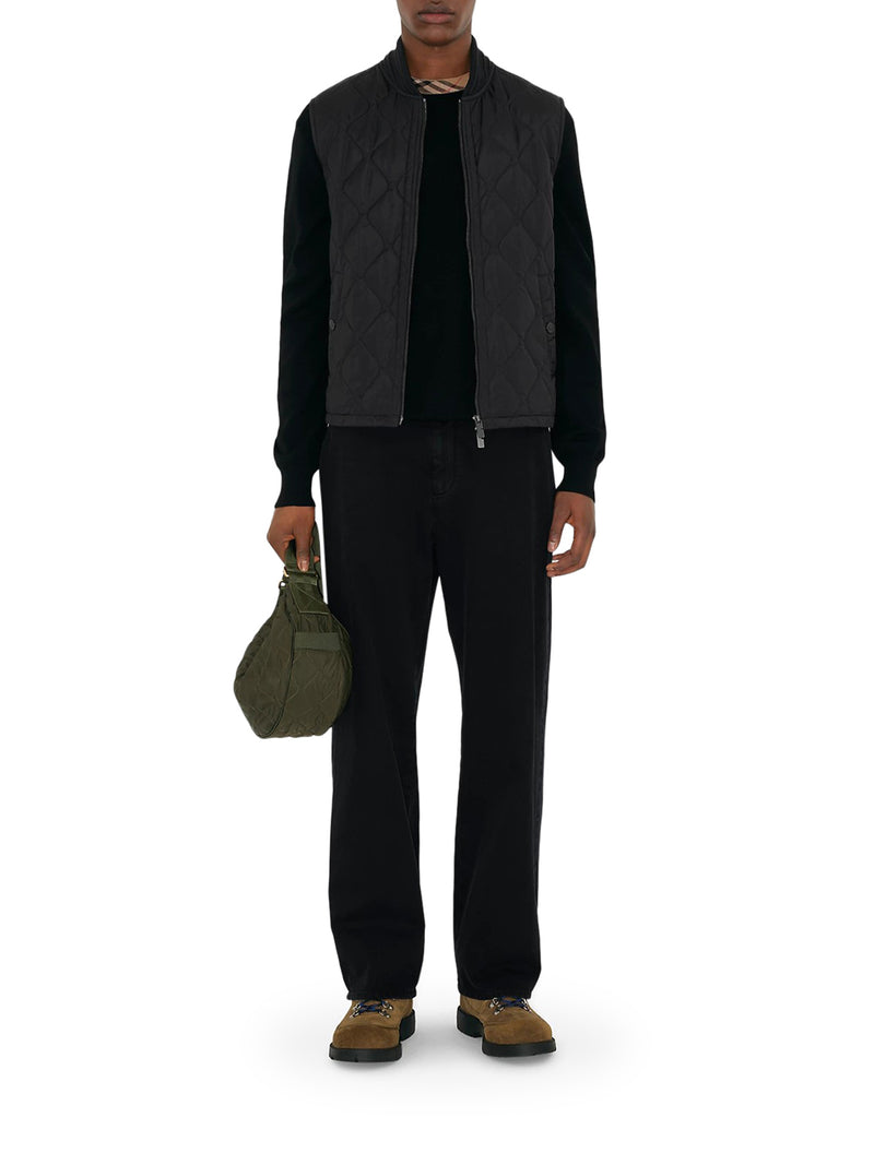 QUILTED NYLON VEST