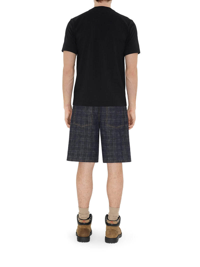 COTTON T-SHIRT WITH FRONT LOGO