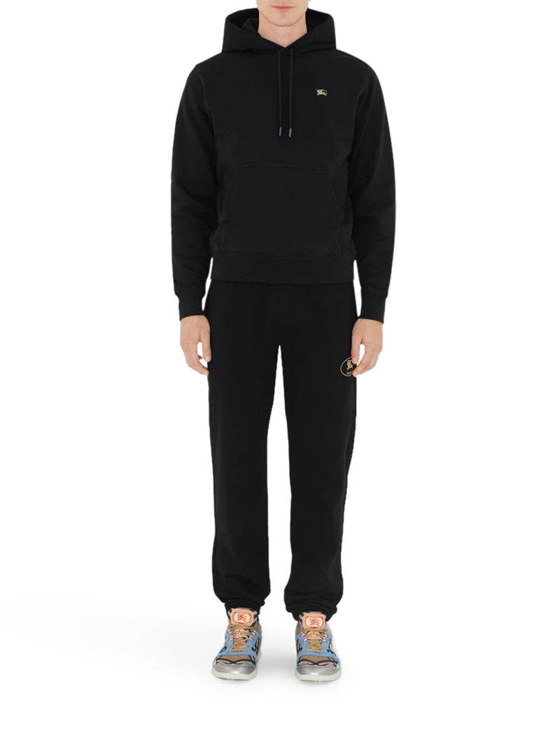 KNIGHT STAMP COTTON HOODIE