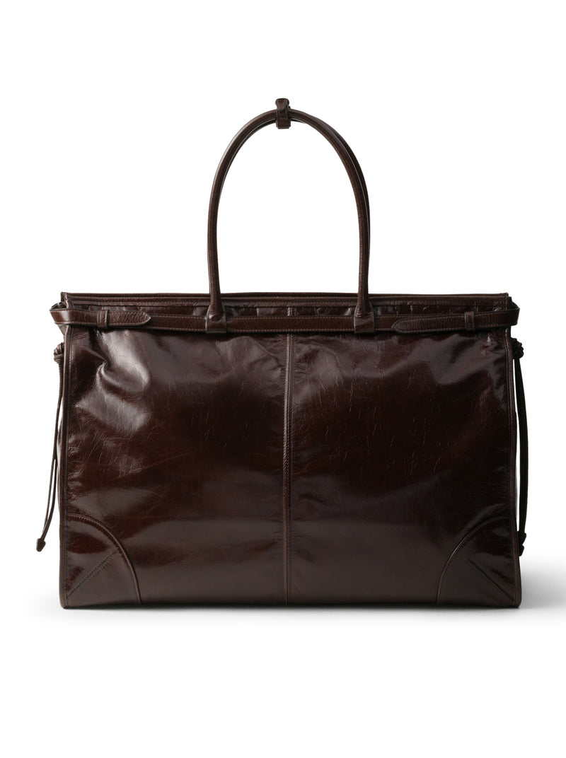 BONNIE LEATHER SHOPPING BAG