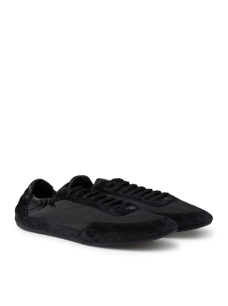 COLLAPSE SNEAKERS IN RE-NYLON AND SUEDE