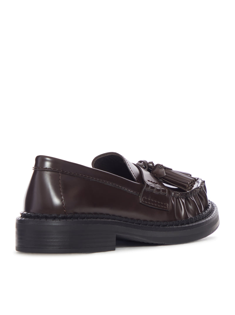 LEATHER LOAFERS