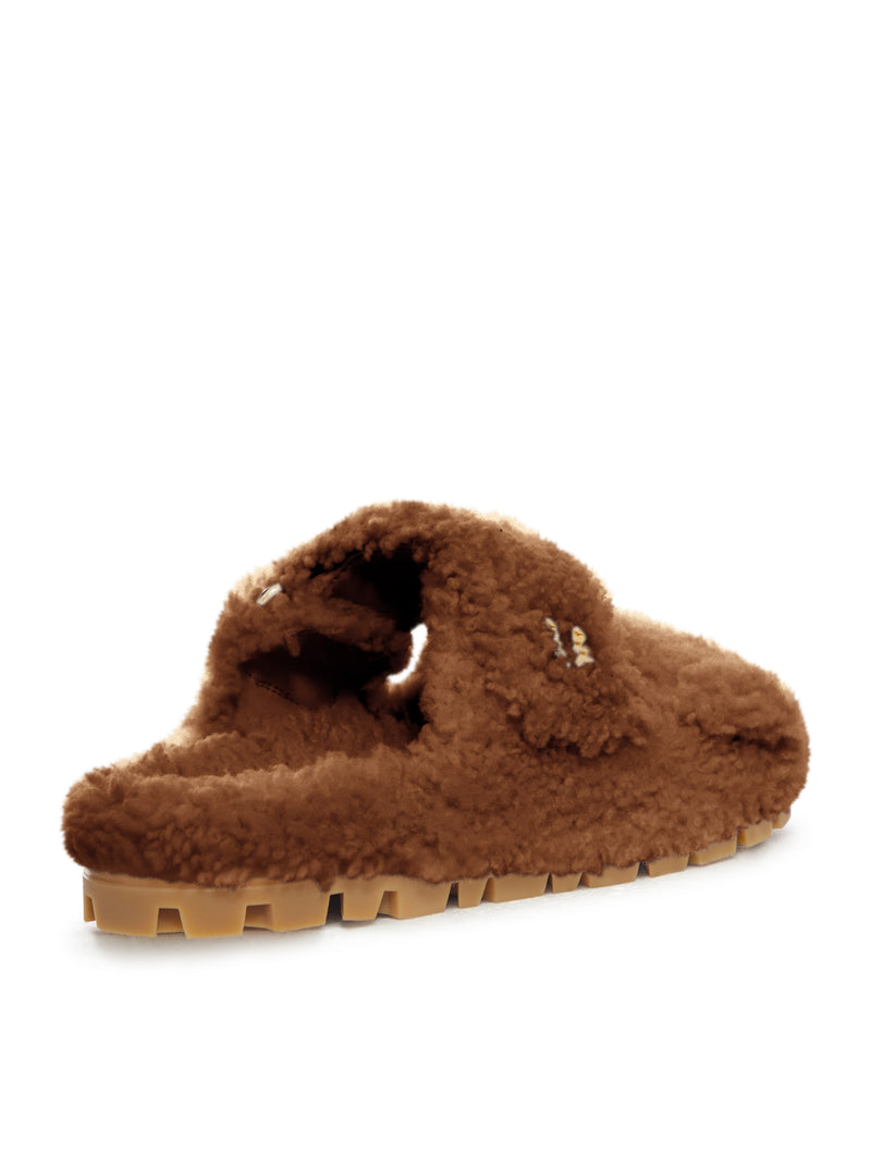 SHEARLING SANDALS