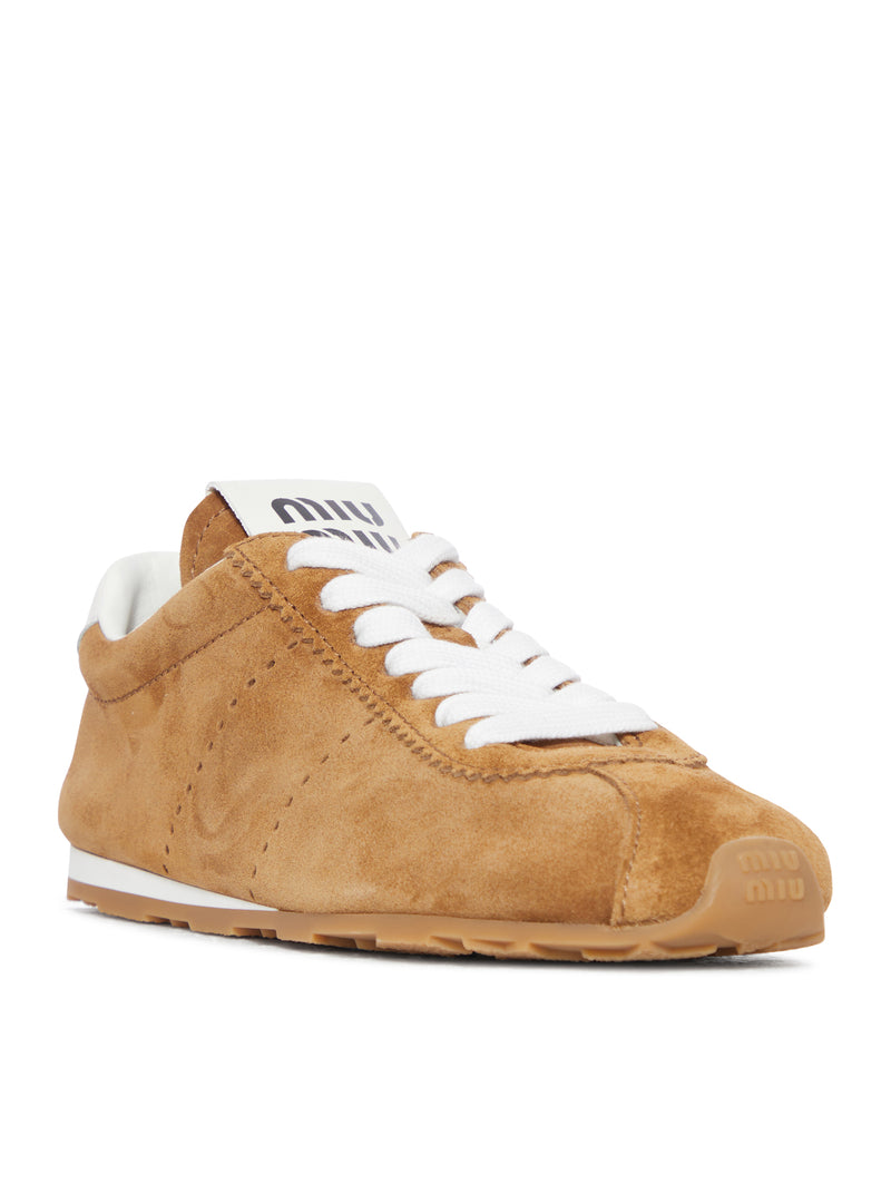 PLUME SUEDE SNEAKERS