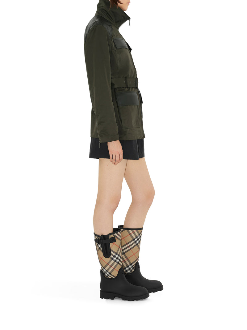 rubber marsh stamp high boots Burberry Women's Marsh Stamp