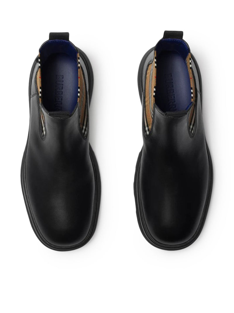 CHELSEA CREEPER LEATHER BOOTS
