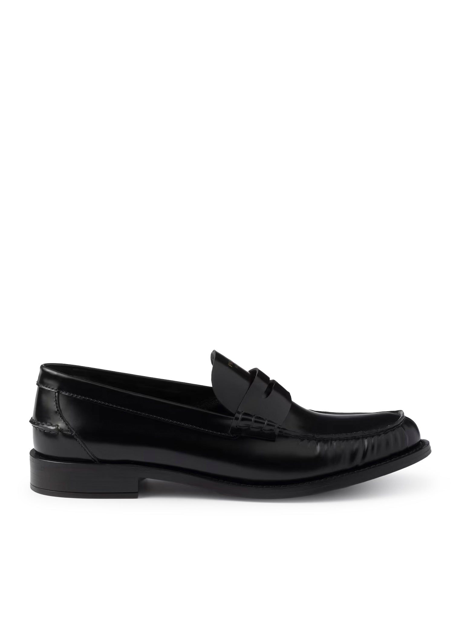 BRUSHED LEATHER LOAFERS