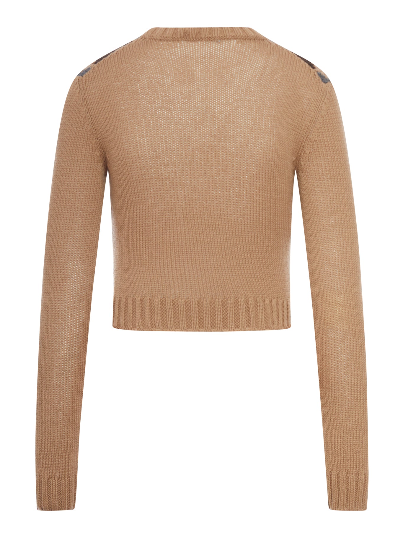CASHMERE SWEATER WITH GEOMETRIC PATTERN