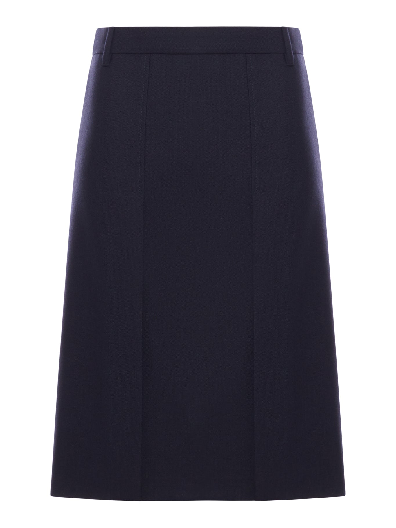 WOOL MIDI SKIRT