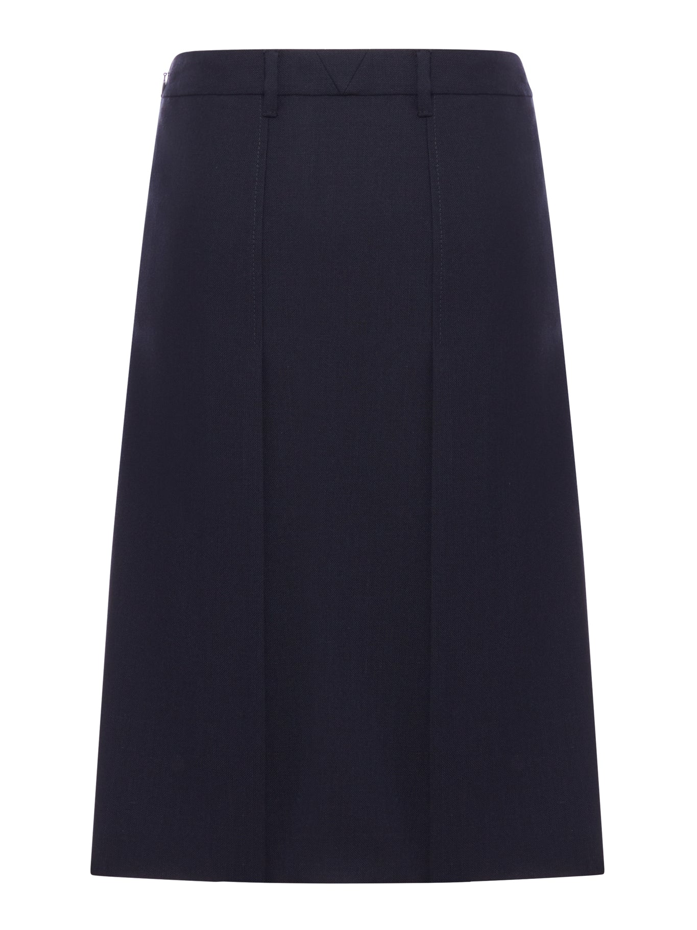 WOOL MIDI SKIRT