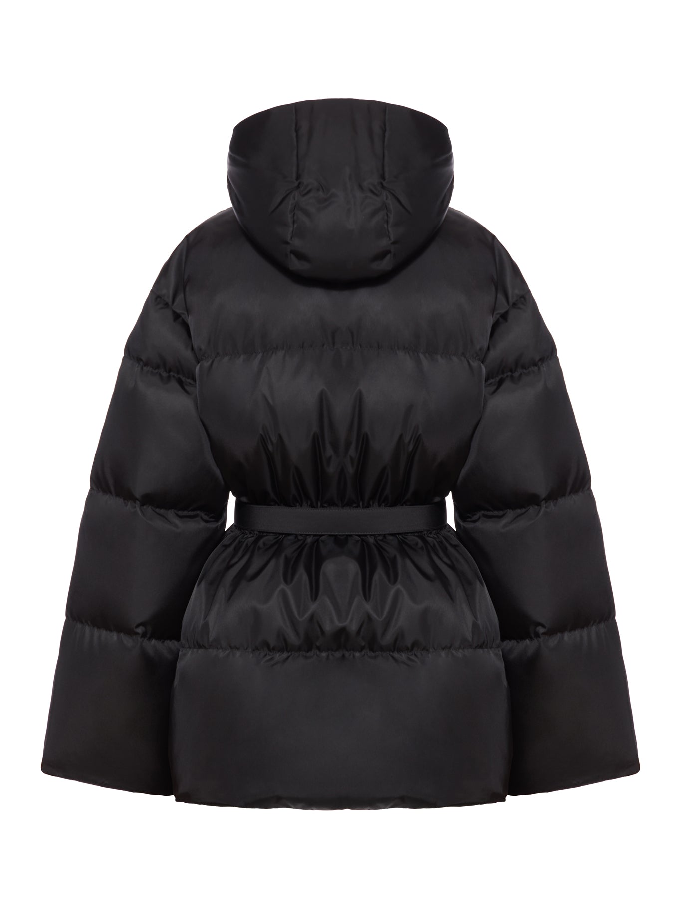 LONG DOWN JACKET WITH WAIST BELT