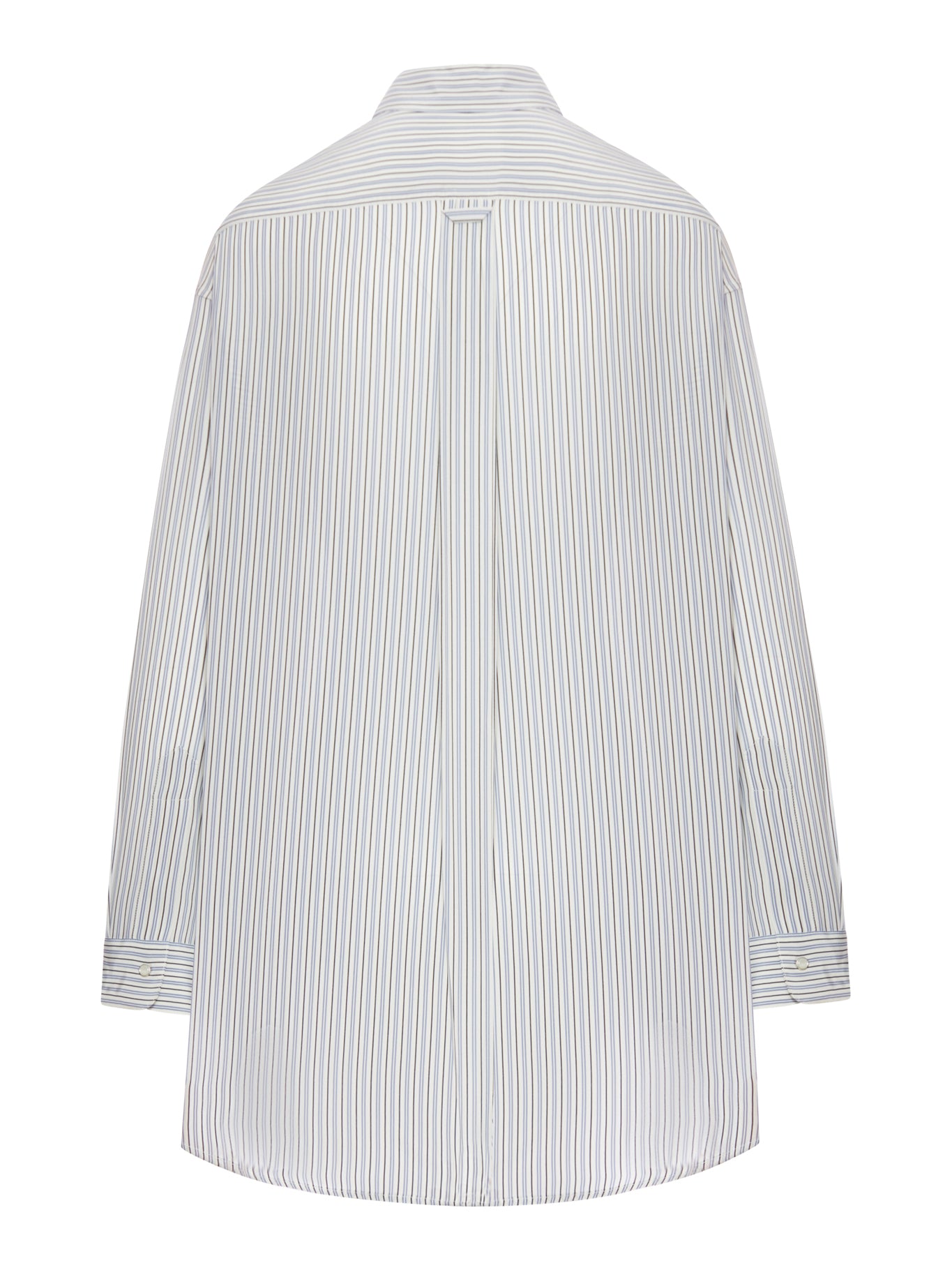 STRIPED POPLIN SHIRT