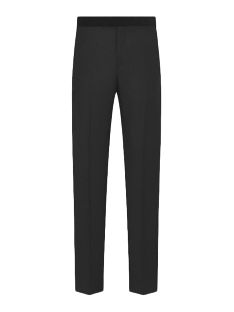 TROUSERS WITH CORDUROY DETAILS