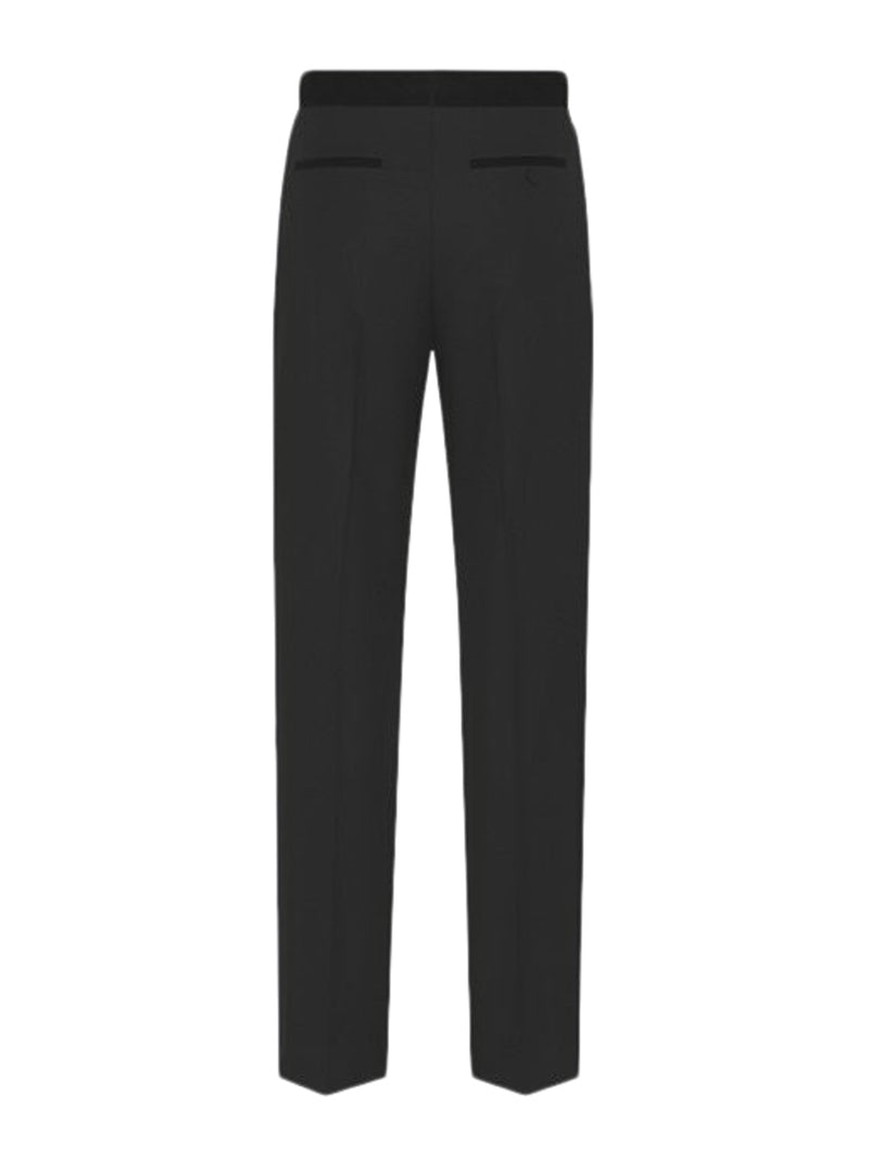TROUSERS WITH CORDUROY DETAILS