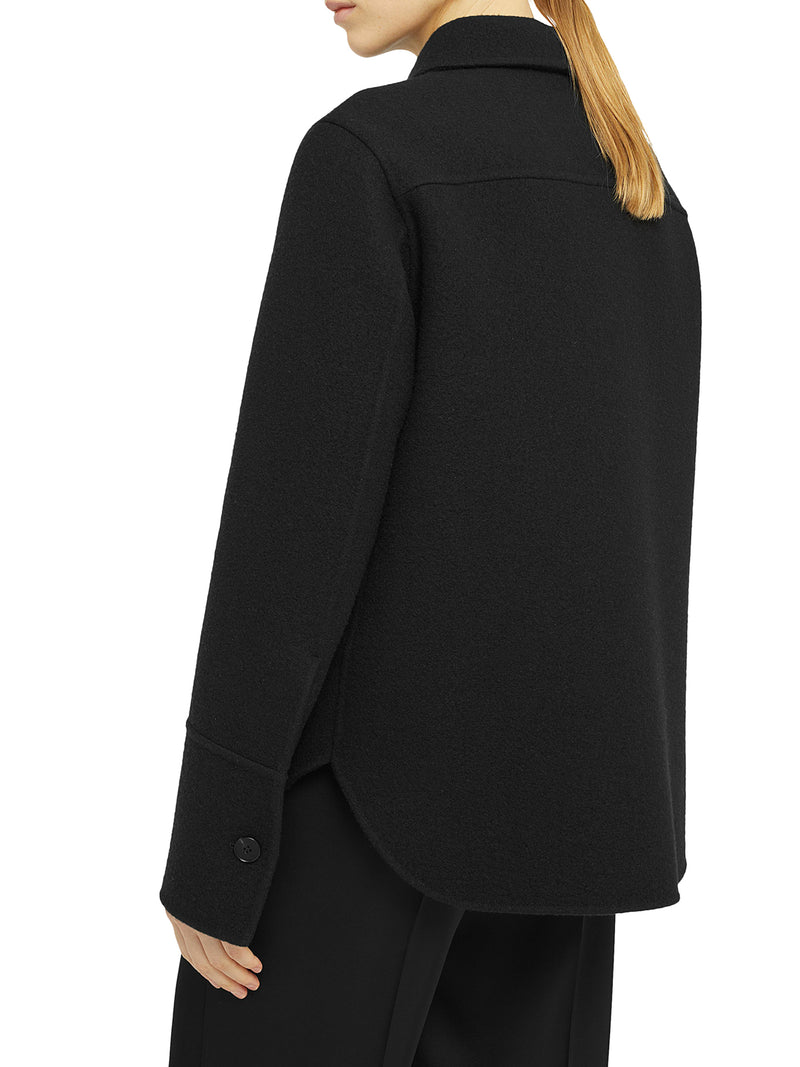 WOOL SHIRT-JACKET