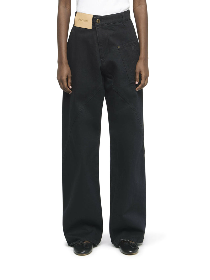 TWISTED LEG WORKWEAR JEANS