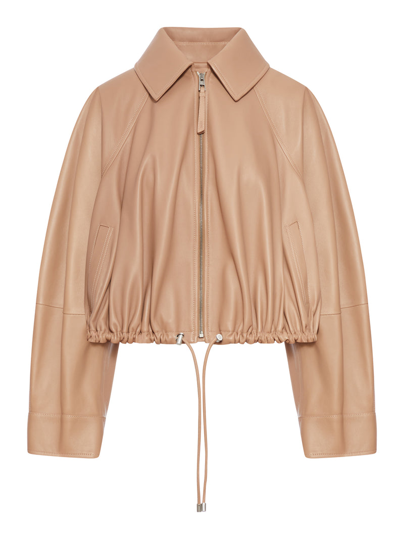 BALLOON JACKET IN NAPPA LAMBSKIN