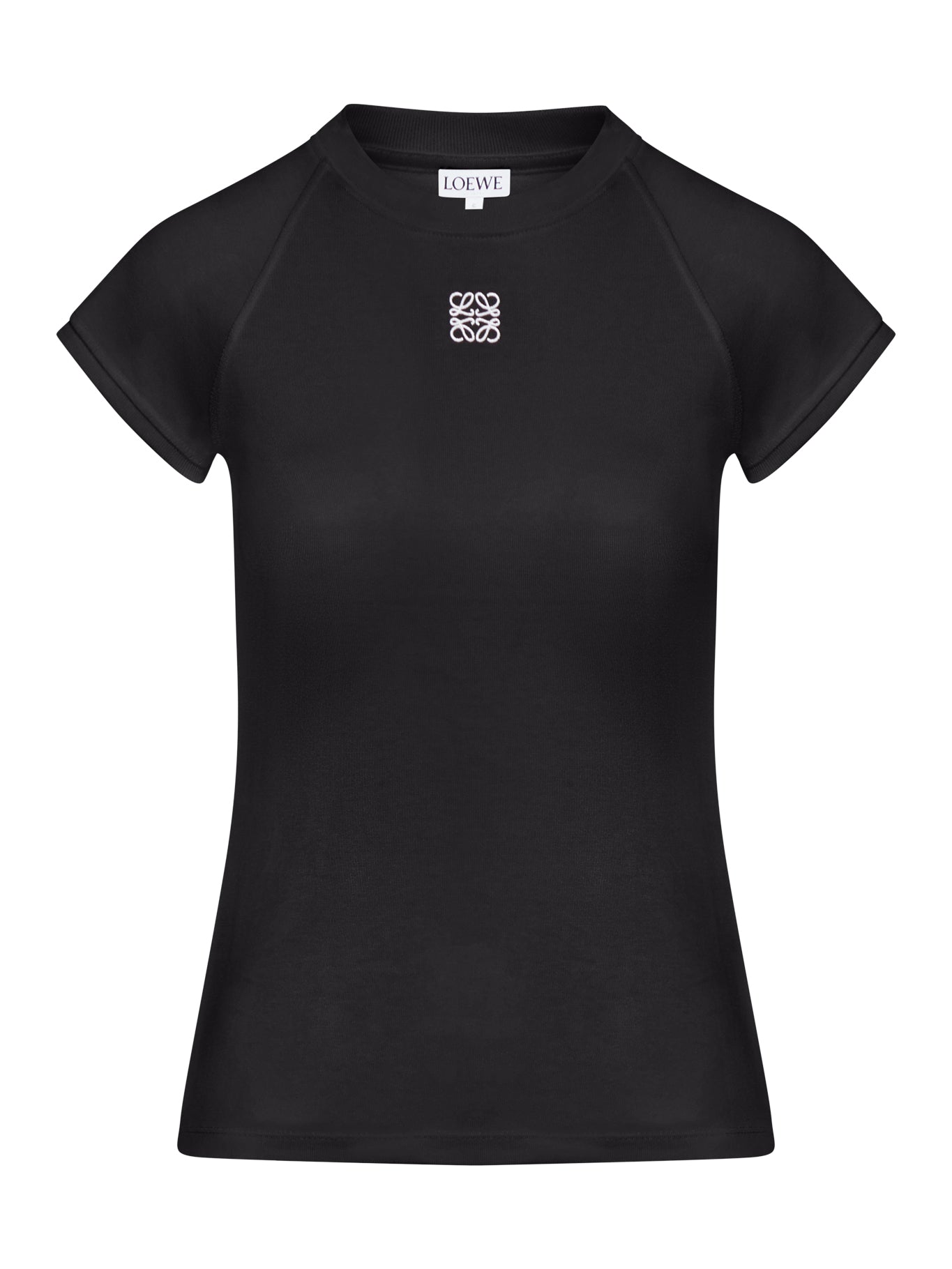 SLIM FIT COTTON T-SHIRT WITH ANAGRAM