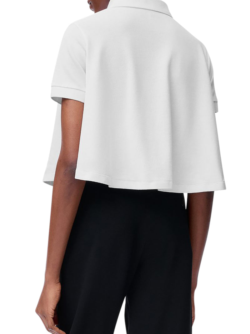 TRAPEZE POLO IN COTTON