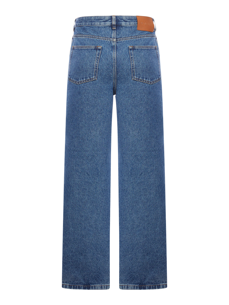 BAGGY ANAGRAM DENIM JEANS