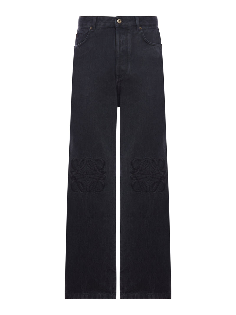 ANAGRAM BAGGY JEANS IN DENIM