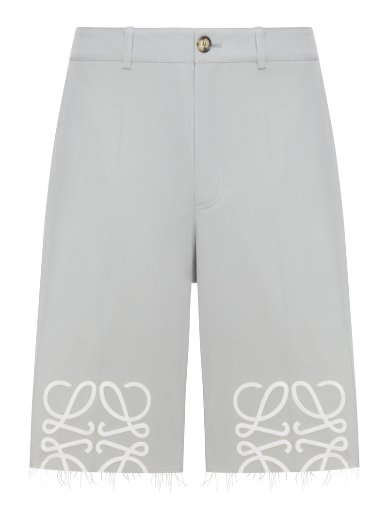 COTTON ANAGRAM SHORTS