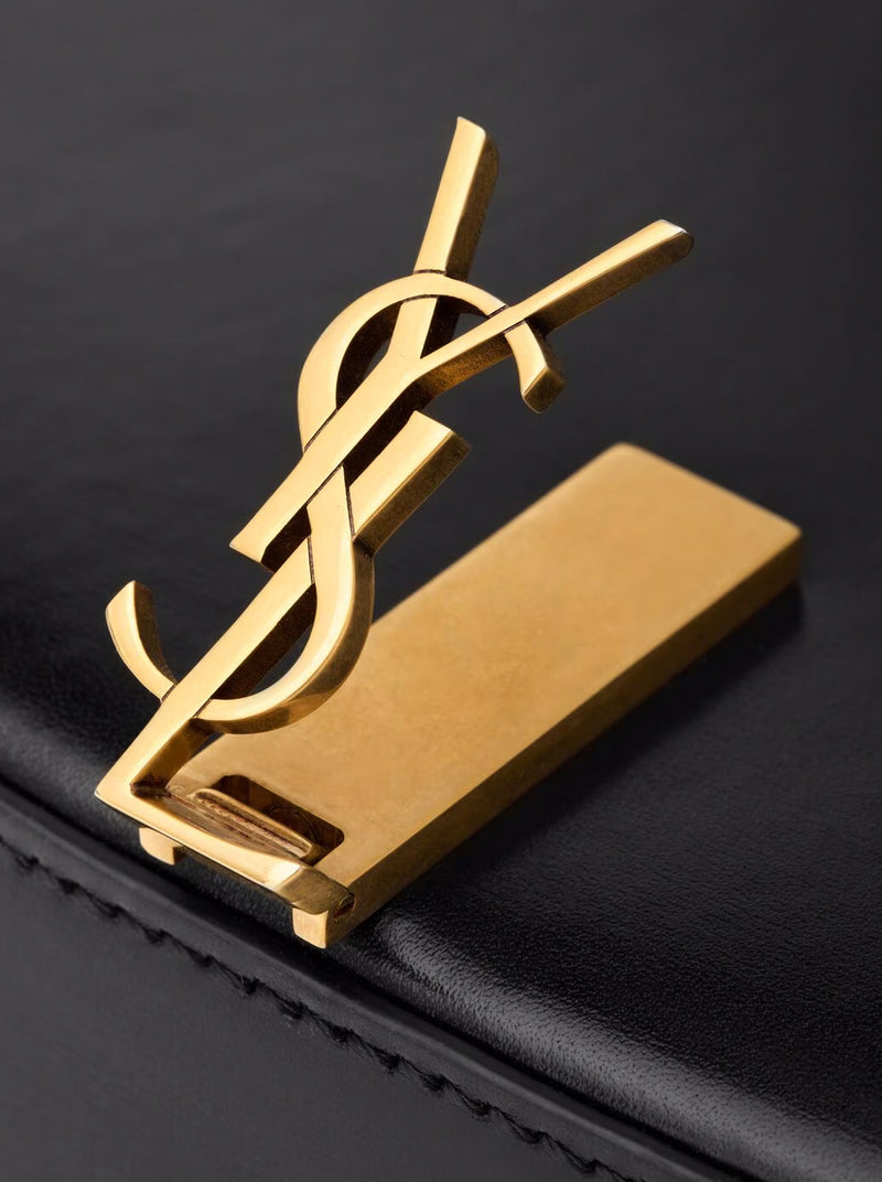 VOLTAIRE MINI LEATHER BOX SAINT LAURENT