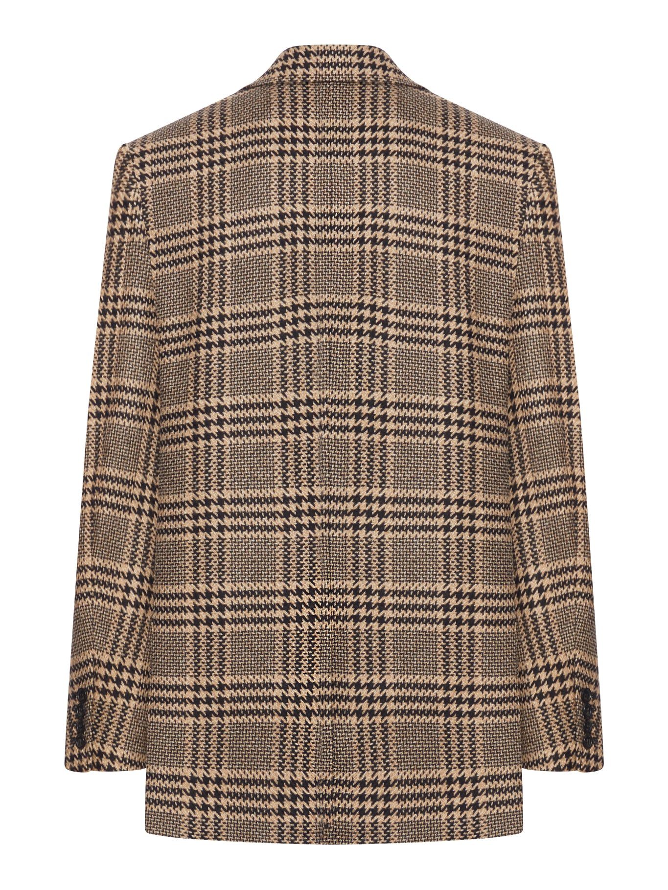 PRINCE OF WALES SILK AND CASHMERE JACKET