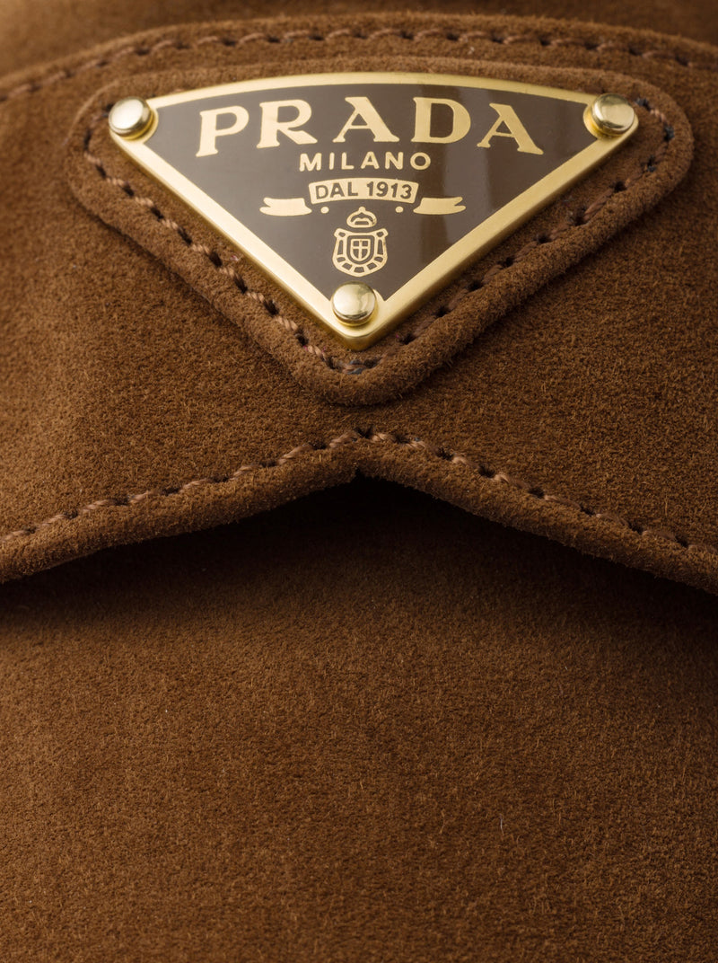 SUEDE AND SHEEPSKIN LOAFERS