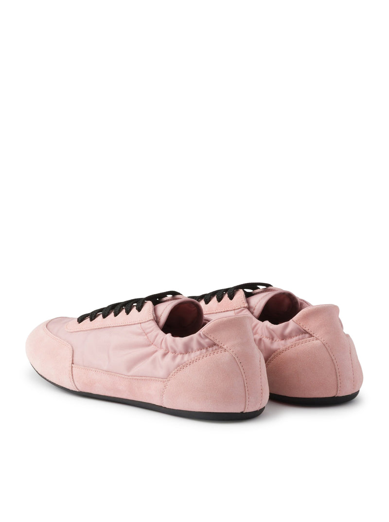 COLLAPSE SNEAKERS IN RE-NYLON AND SUEDE