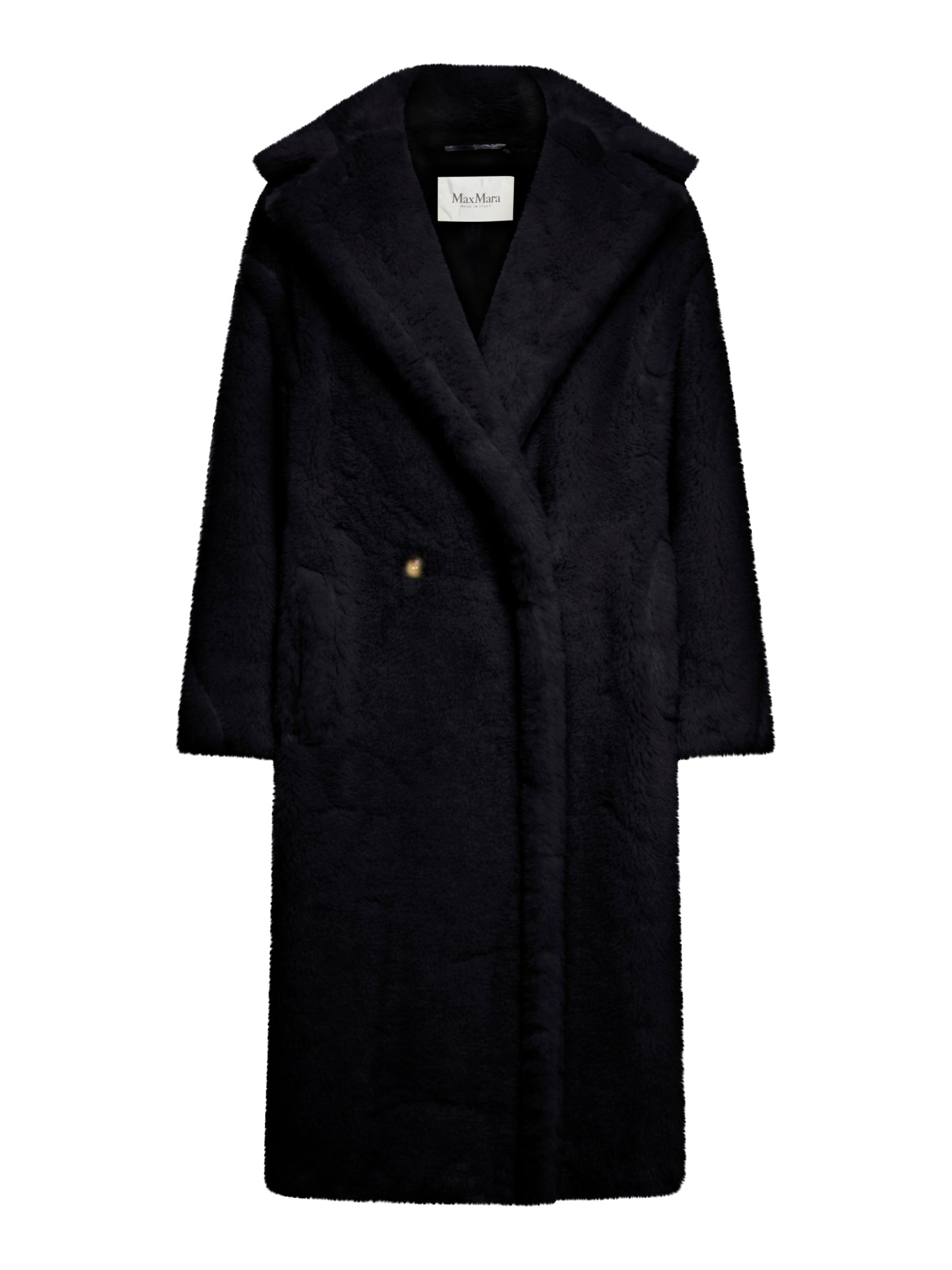 TEDDY BEAR ICON COAT IN ALPACA AND WOOL