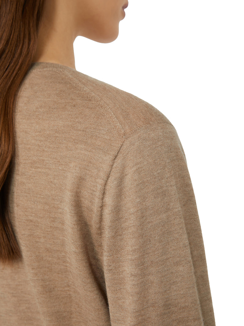 LINCE SWEATER IN SATINED CASHMERE YARN
