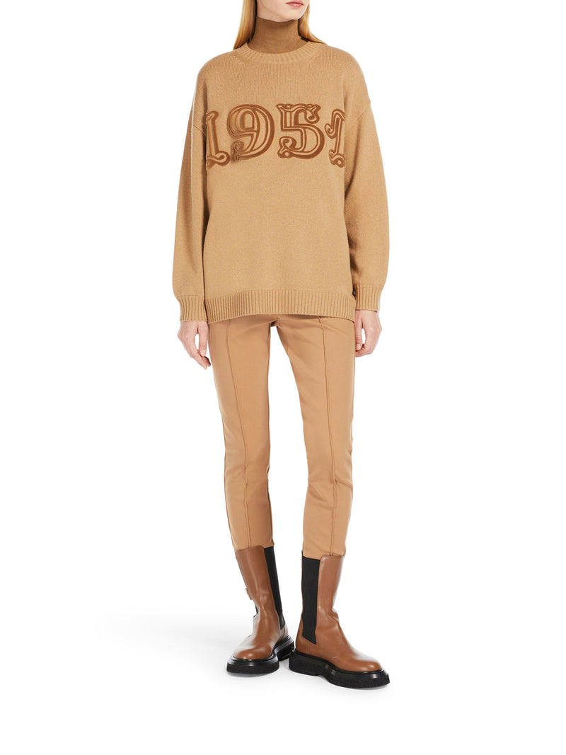 WOOL AND CASHMERE PULLOVER