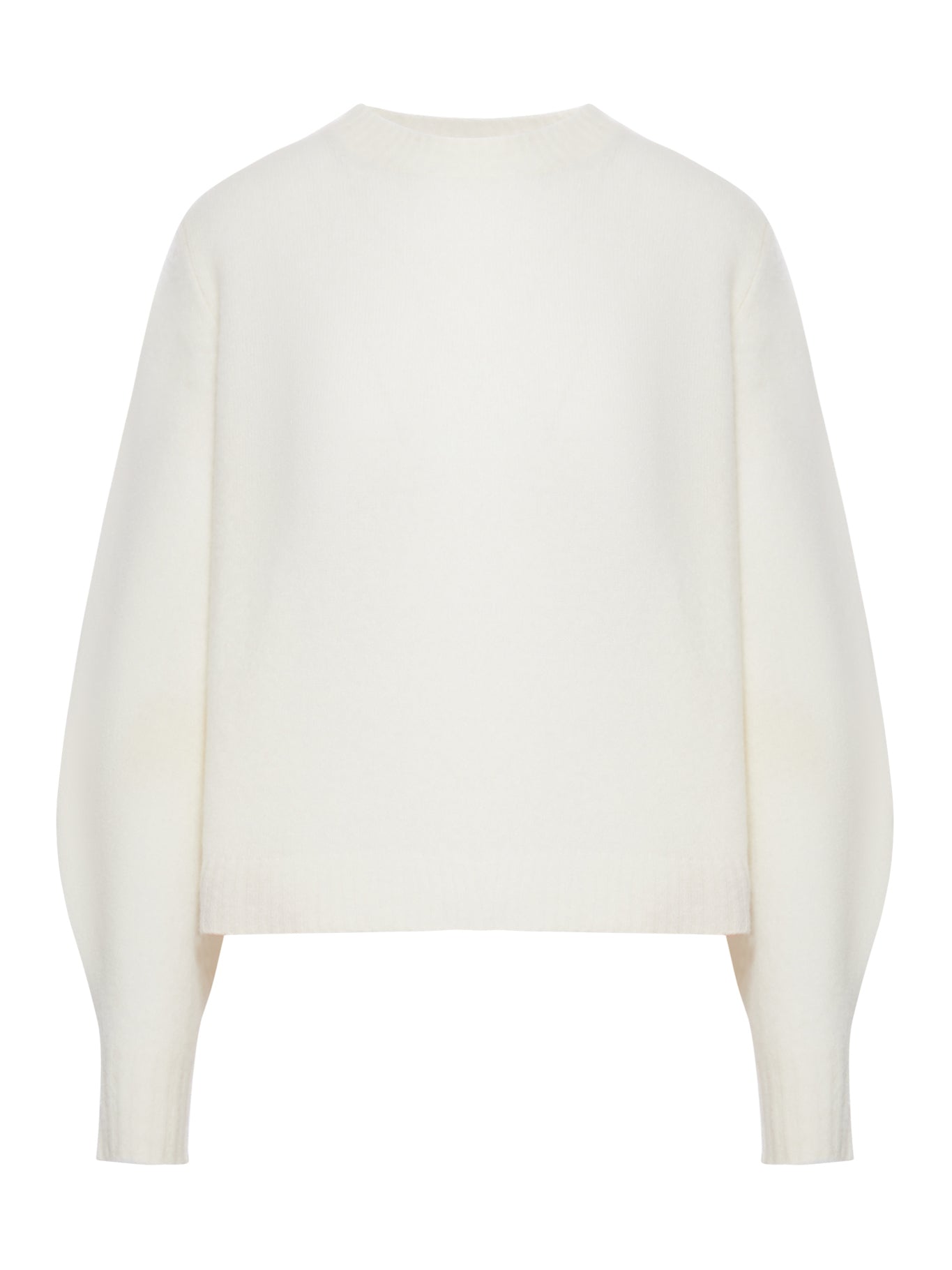 STRETCH CASHMERE YARN SWEATER