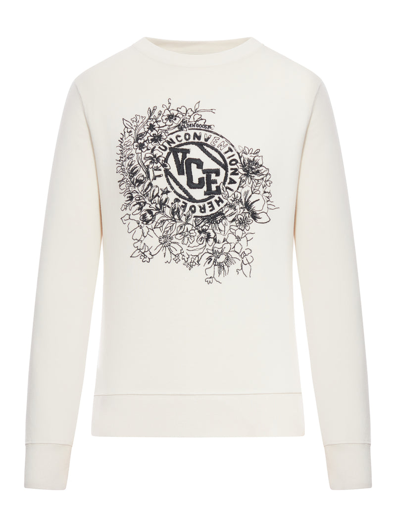 JOURNEY W`S CREW NECK COTTON FLEECE SWEATSHIRT