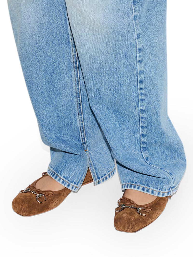 GUCCI WOMEN`S BALLERINA WITH HORSEPIECE