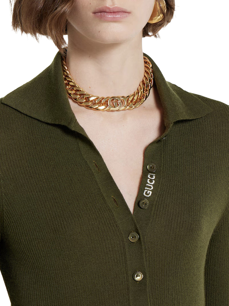 CASHMERE AND SILK POLO