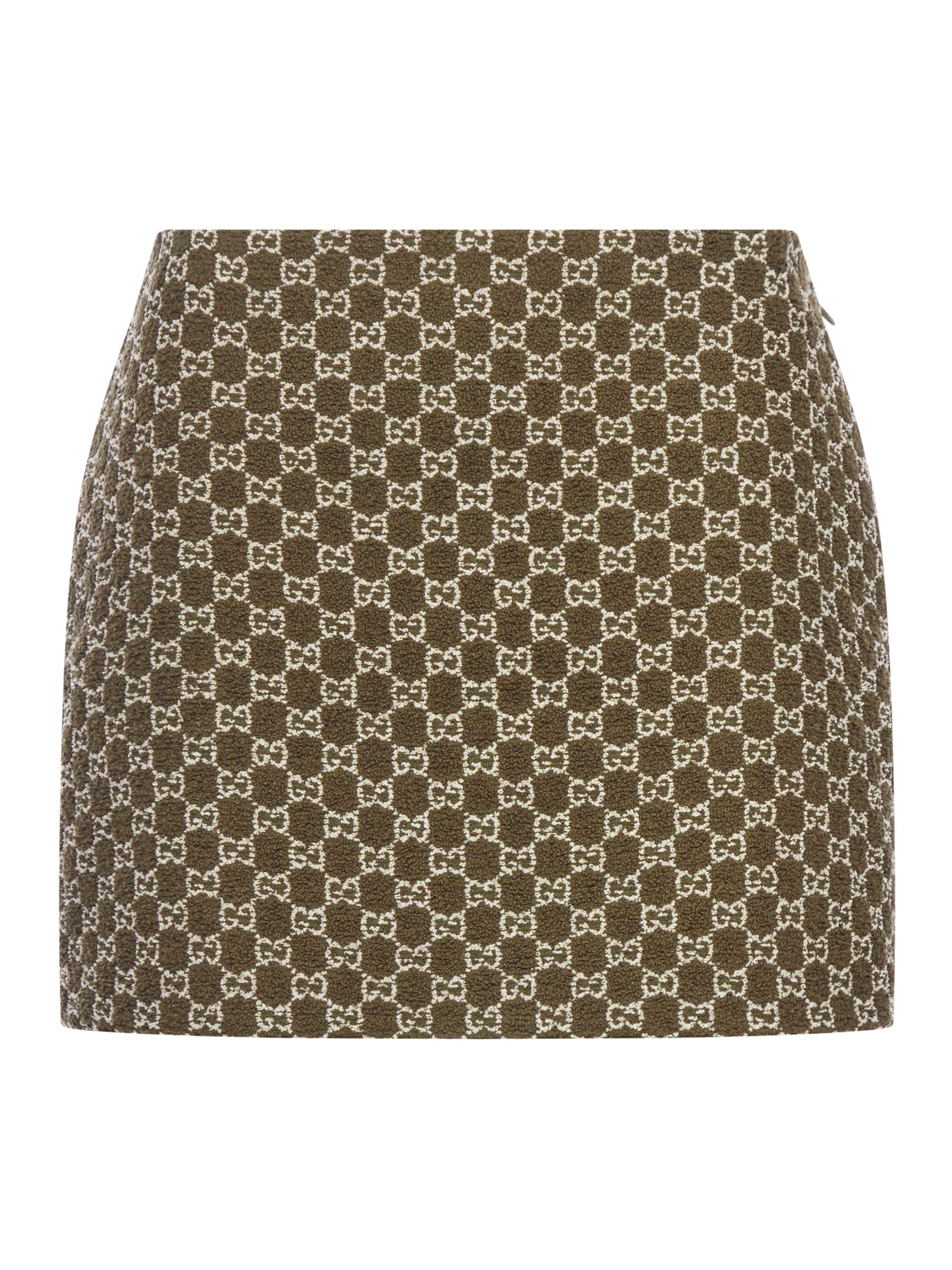 MINI SKIRT IN GG BOUCLÉ COTTON
