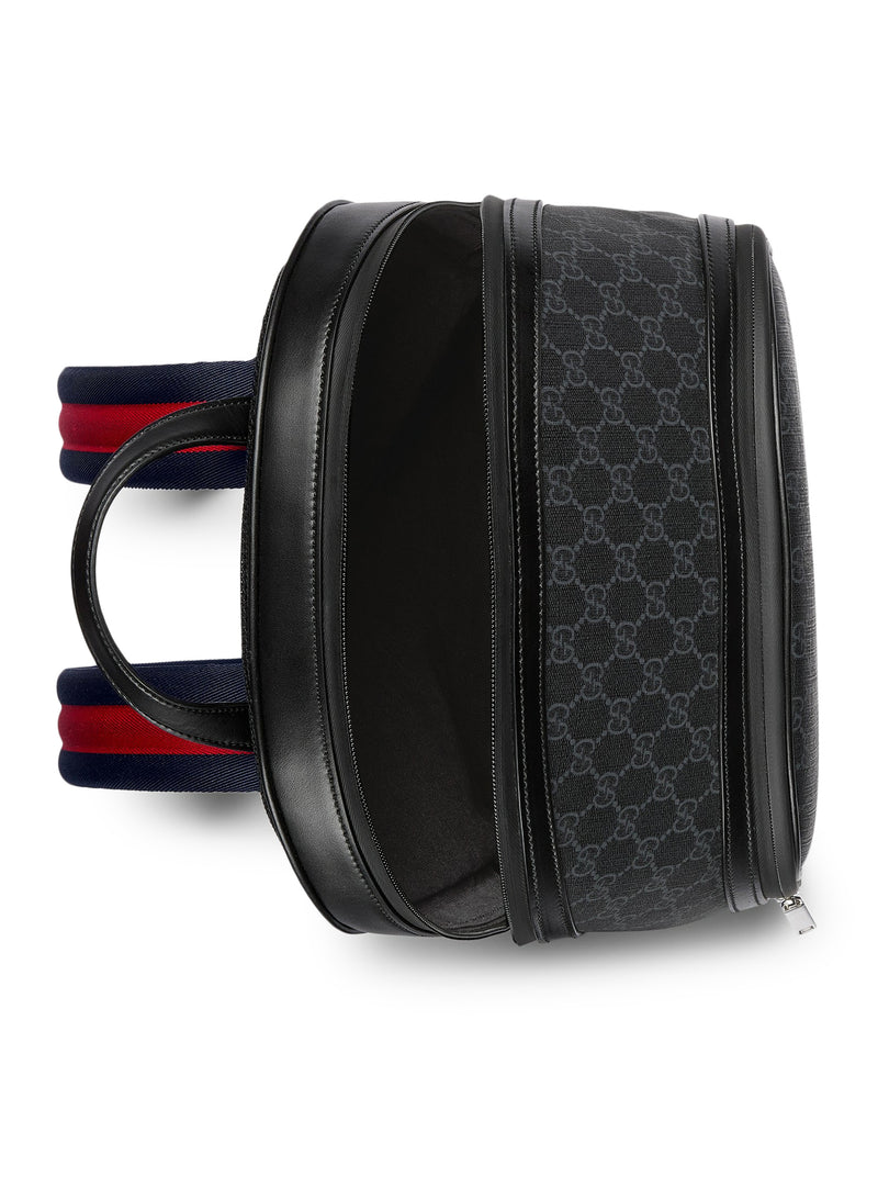 BLACK GG BACKPACK MEDIUM SIZE