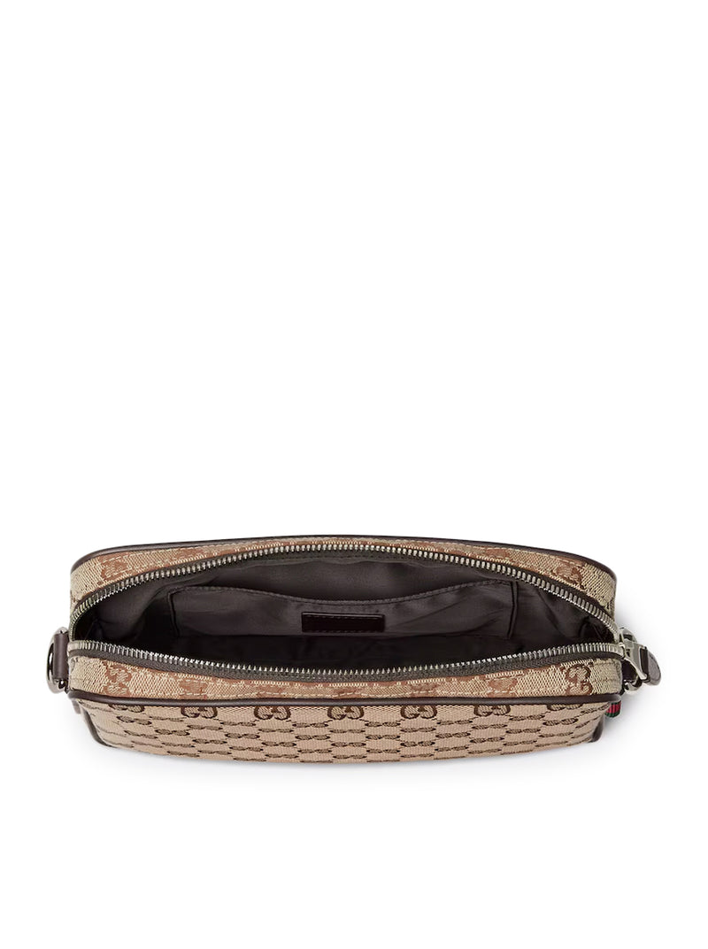 SMALL FABRIC SHOULDER BAG