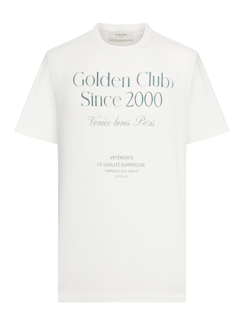 JOURNEY LIGHTWEIGHT COTTON JERSEY T-SHIRT WITH PRINT