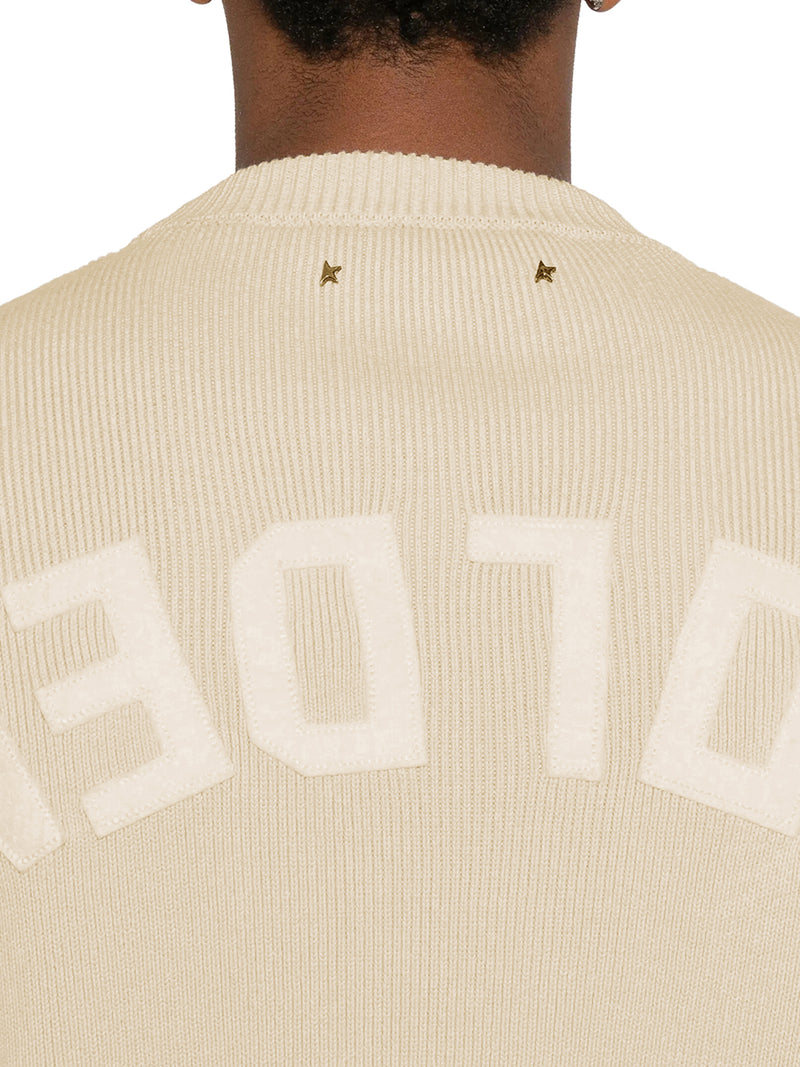 CREW NECK COTTON SWEATER