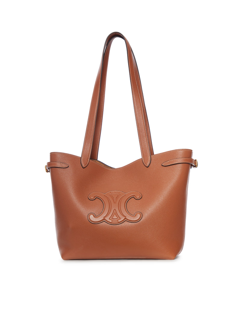 SMALL CABAS ANAÏS CUIR TRIOMPHE BAG IN CALFSKIN