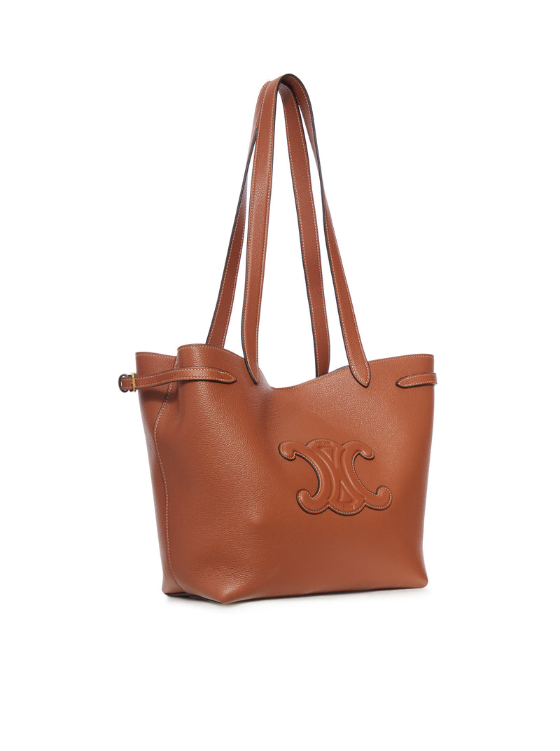 SMALL CABAS ANAÏS CUIR TRIOMPHE BAG IN CALFSKIN