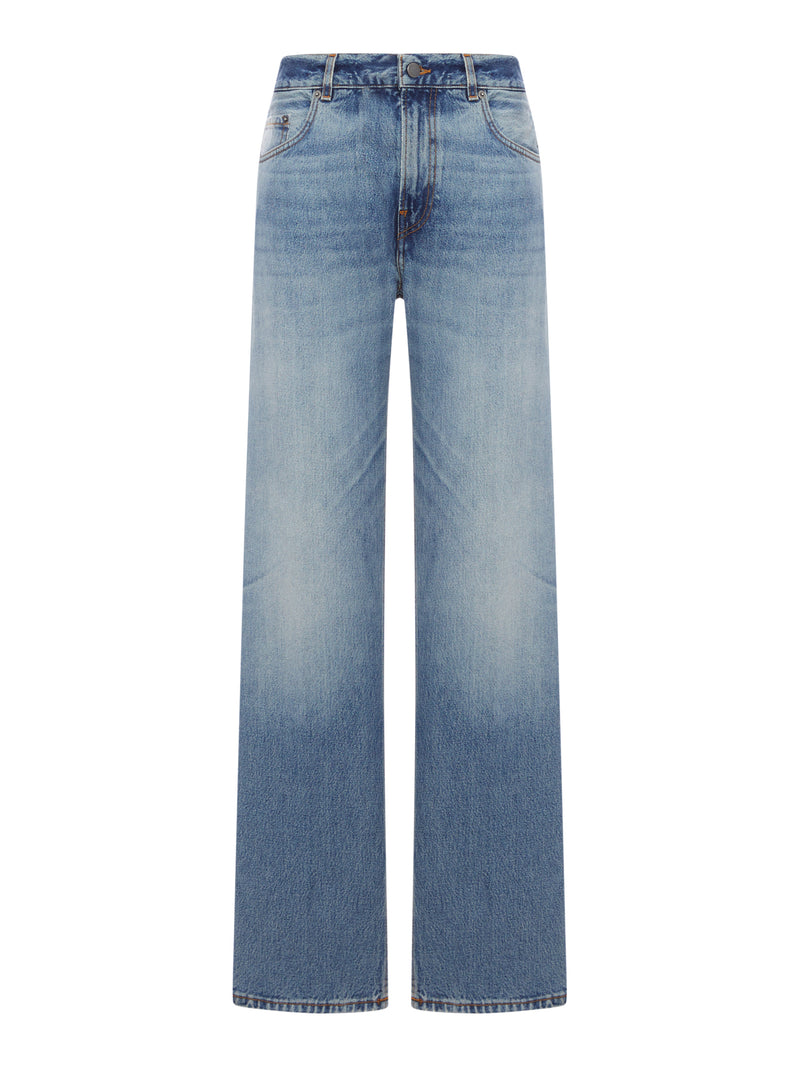 BONNIE LIGHT WASH WIDE LEG JEANS