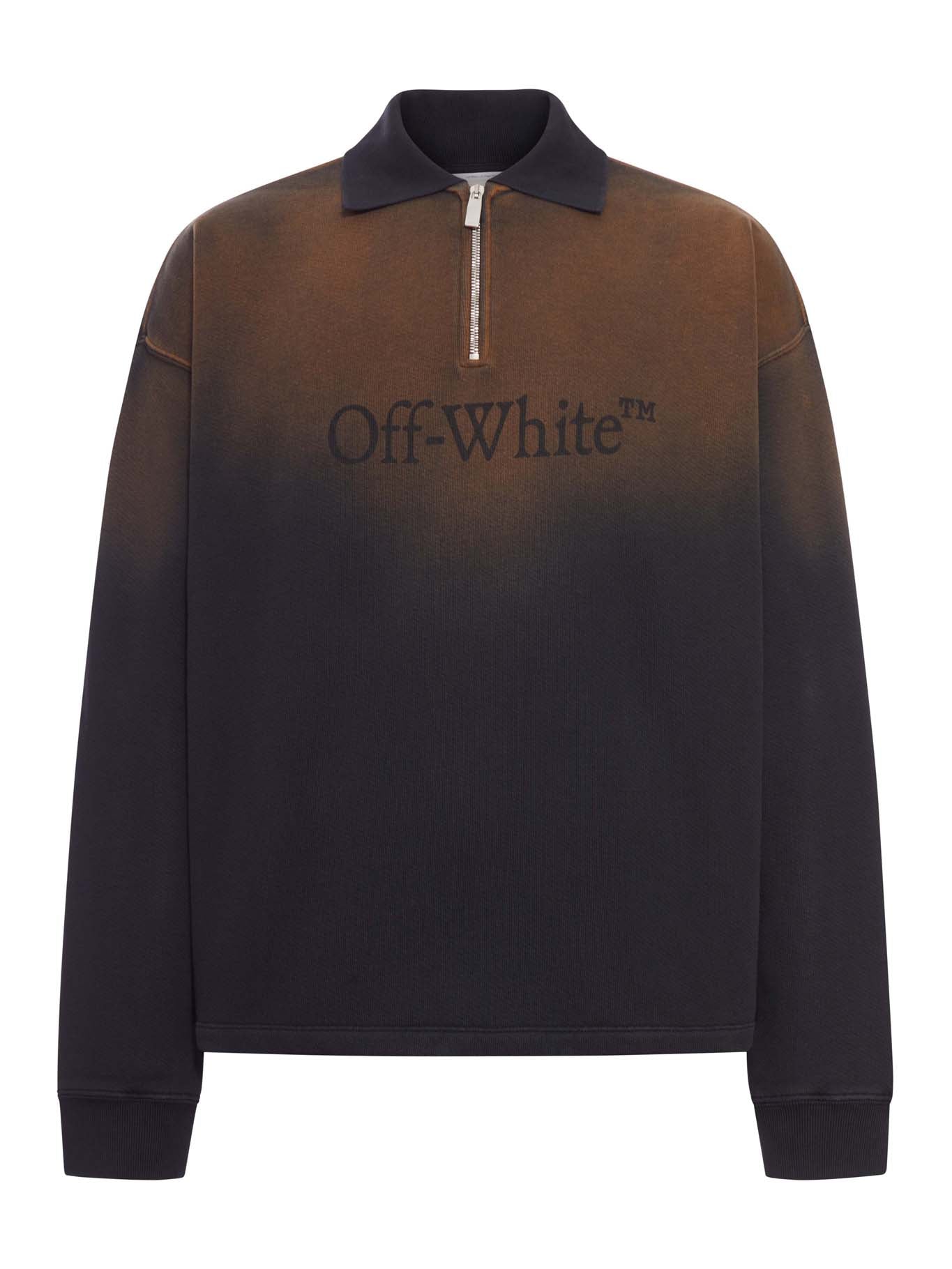 COTTON POLO SHIRT WITH DEGRADED EFFECT